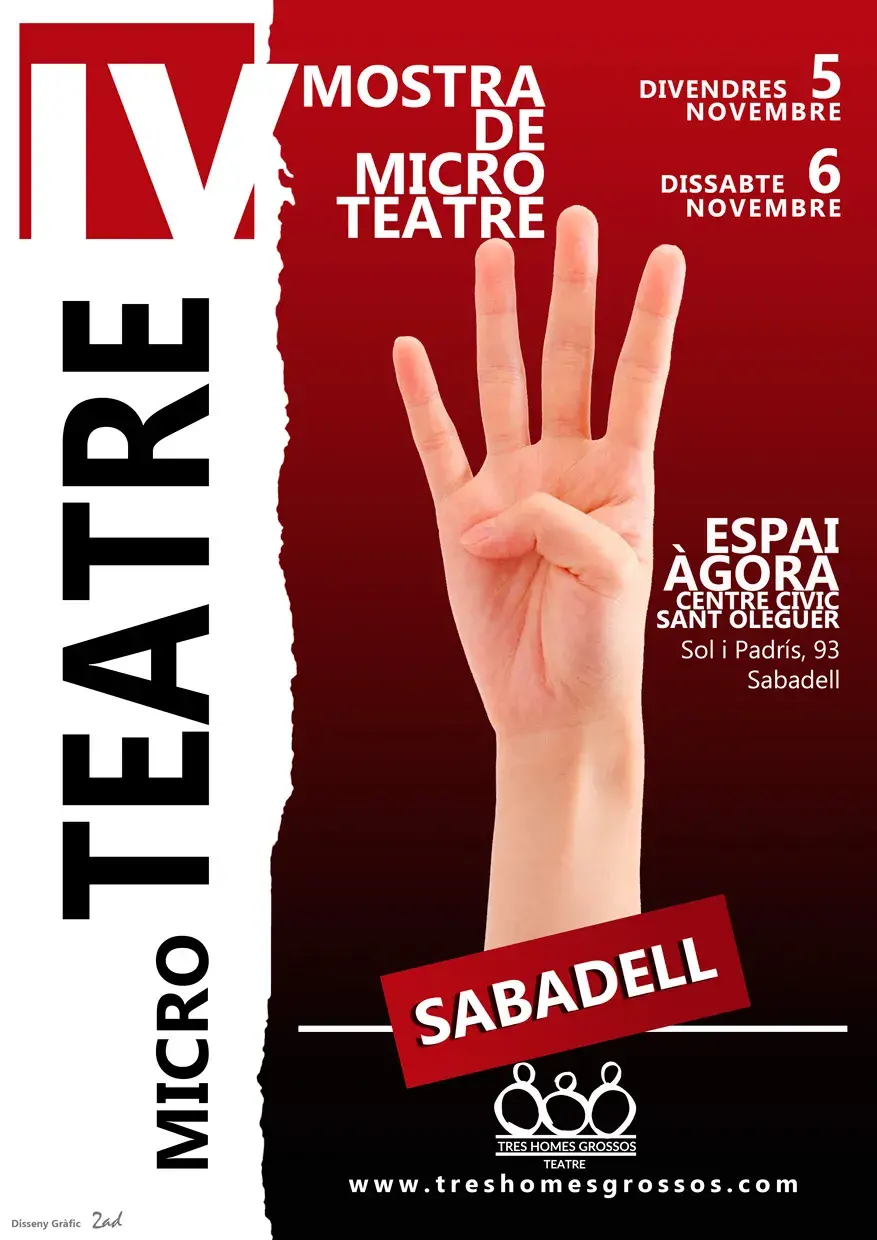 Mostra de MicroTeatre de Sabadell - Tres Homes Grossos